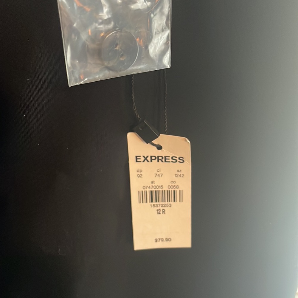 Express Stretch Skinny Mid Rise Pants - Picture 2 of 4